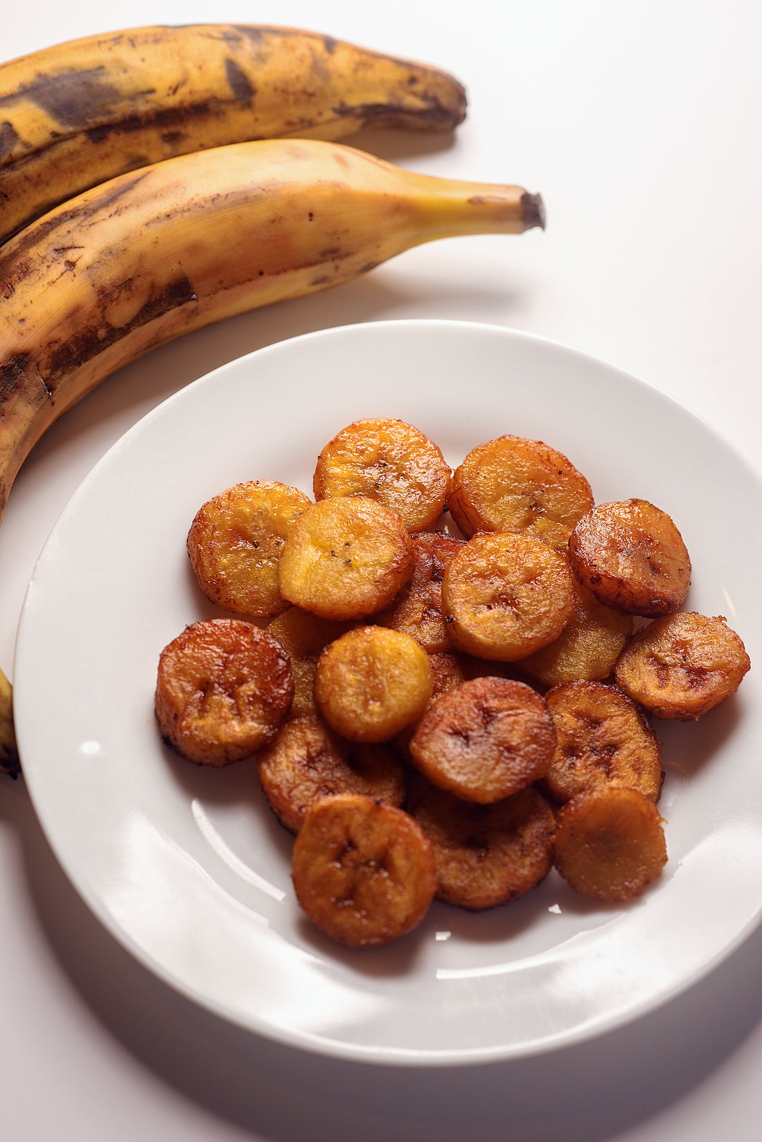 Pan Fried Plantains (Round or Oval)